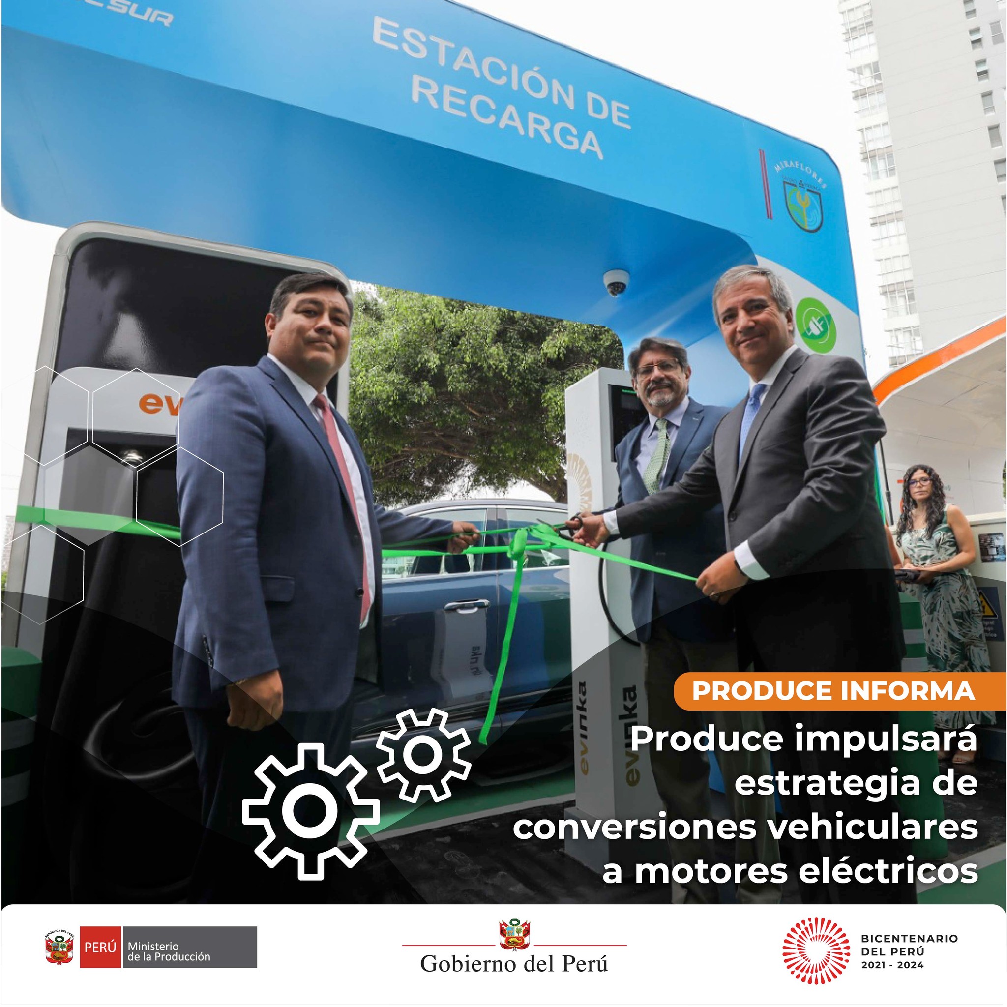 Produce impulsará estrategia de conversiones vehiculares a motores eléctricos￼