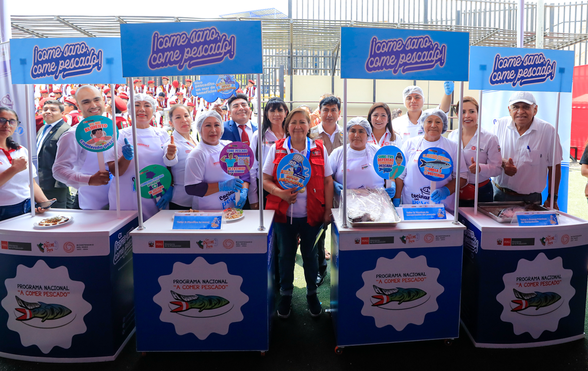Produce promueve campaña “De día y de noche, rico pescadito” en la región La Libertad para incrementar consumo de este alimento
